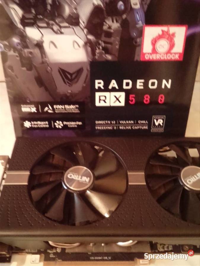 SAPPHIRE RX580 NITRO 8GB łódzkie