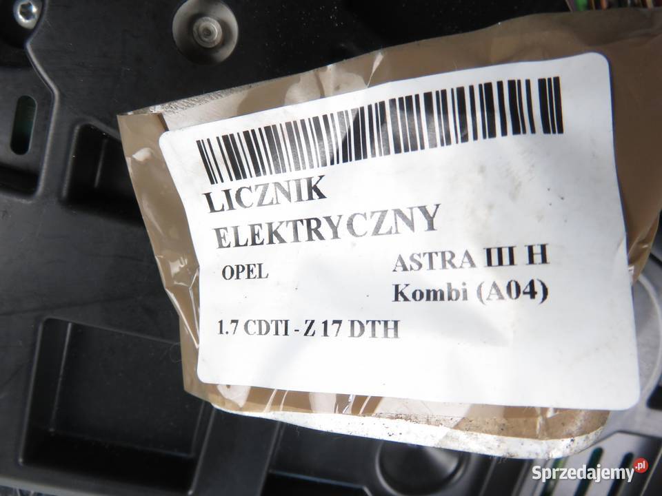 LICZNIK OPEL ASTRA III H 17 CDTI 13251615
