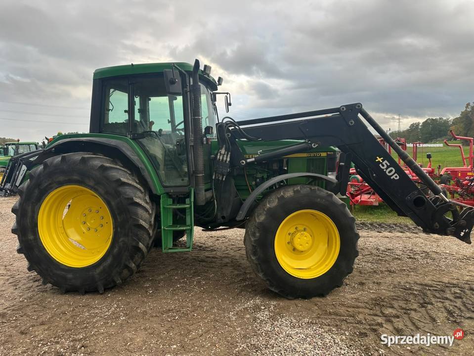 John Deere 6810 z turem Ciągniki podlaskie Suwałki sprzedam