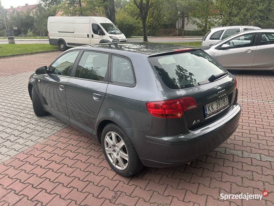 Audi A3 Sportback 16 Benzyna 2005r 5 drzwi Hak 1600cm3 Kraków sprzedam