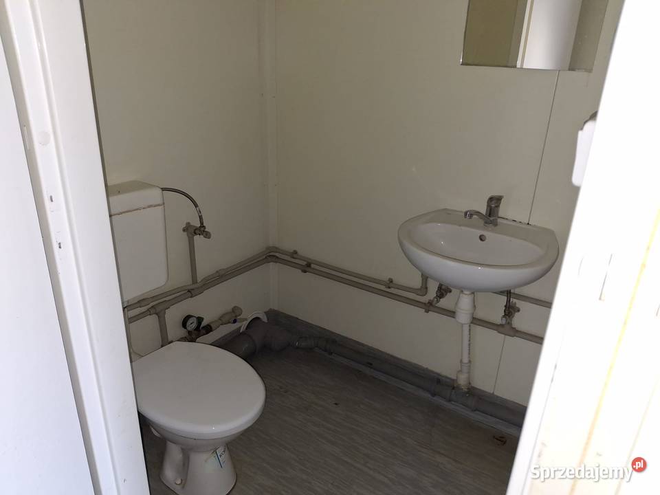 Kontenery modułowe 45 m komplet 3 z WC
