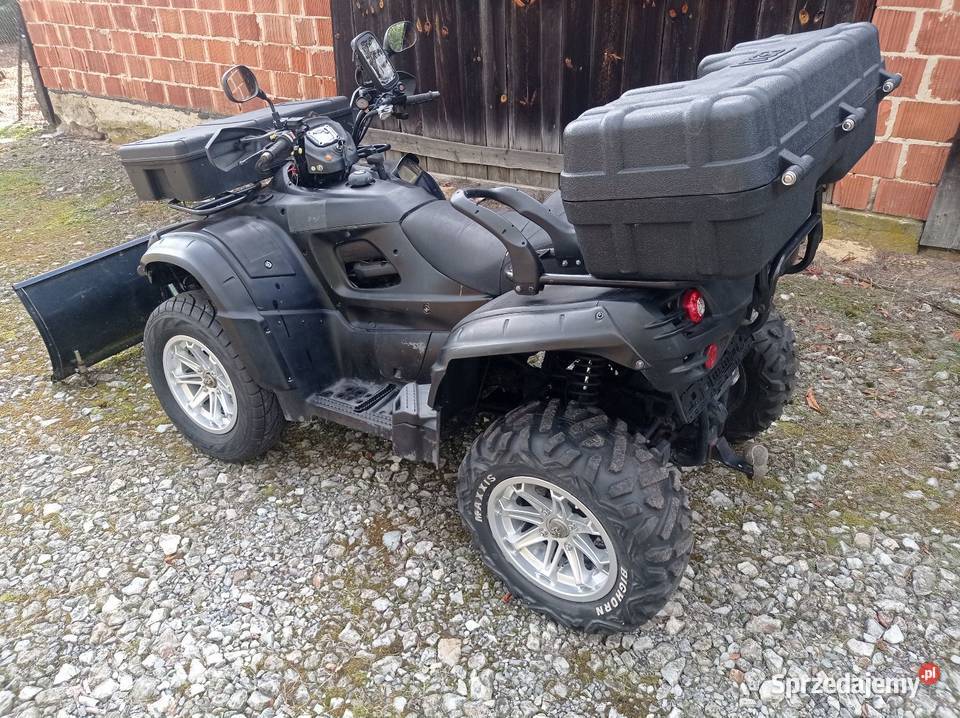 Tgb Blade 550 4x4 wyciągarka Pług śnieżny podkarpackie Majdan Królewski