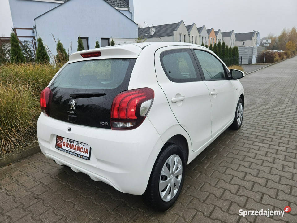 Peugeot 108 10vti Zadbany 5 Drzwi SerwisRata560 ABS wielkopolskie Śrem