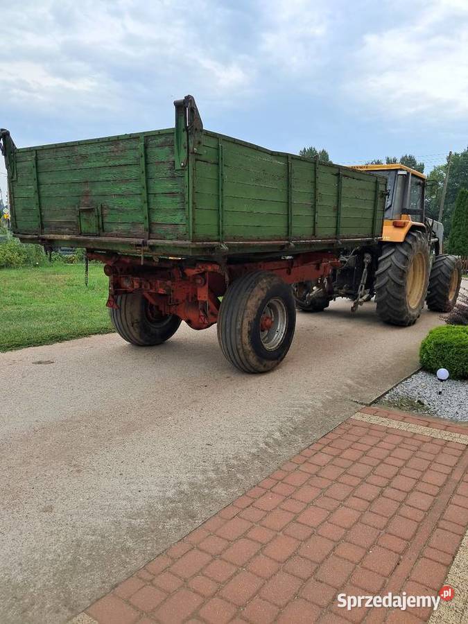 Przyczepa Skorupowa wywrot na 3 strony nieuszkodzony Ciechanowiec sprzedam