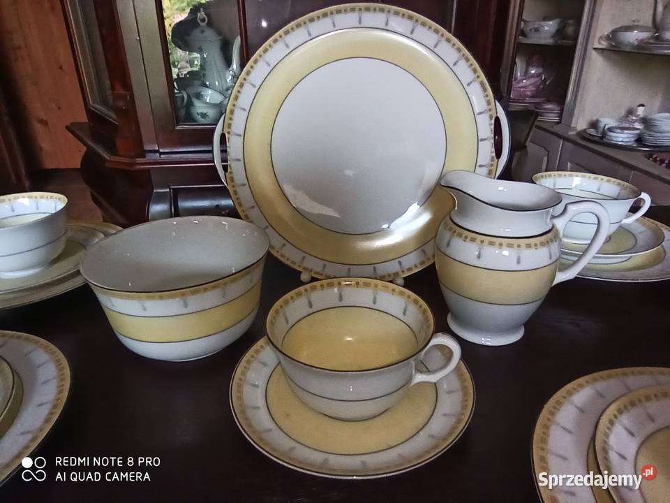 Serwis do herbaty Bohemia Epiag Czechoslowakia Gdańsk