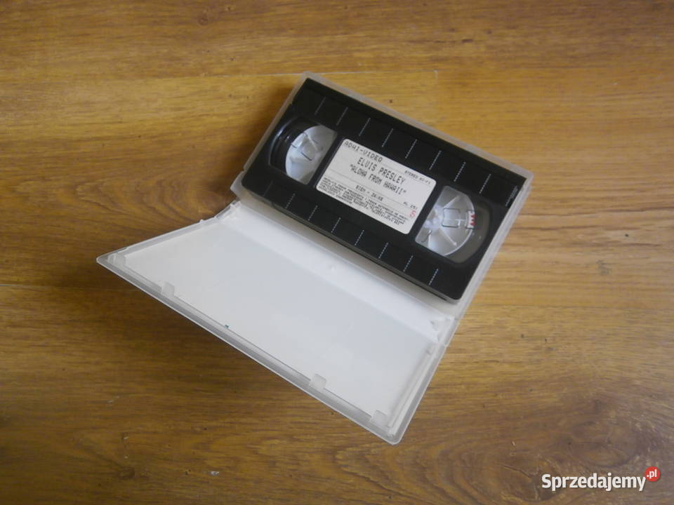 Kaseta VHS ELVIS Aloha From Hawaii oryginał Łódź