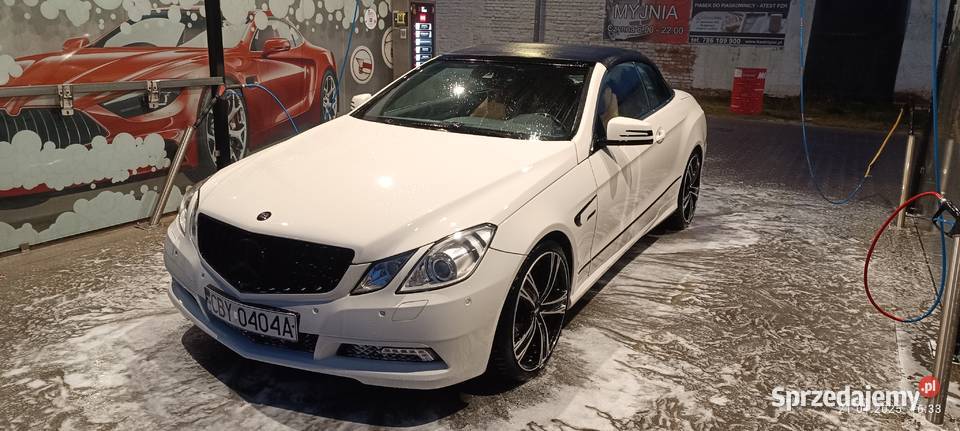 Mercedes E W207 Cabrio 2011r 2.2 170km Zamiana