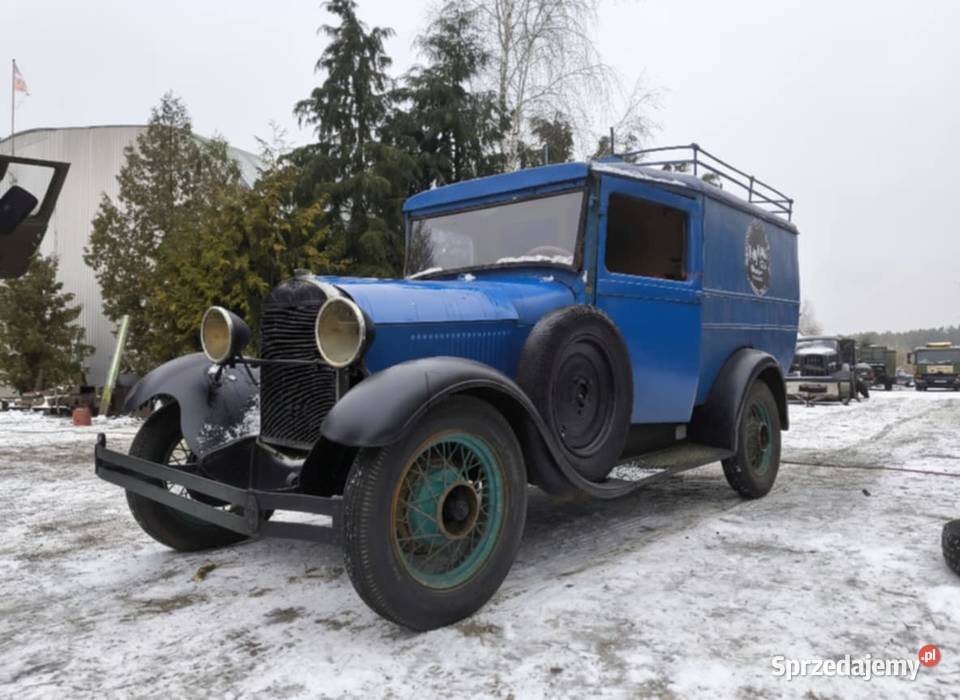 Ford Model A Delivery Van Furgon Hot Rod Reklama Rok produkcji 1928 Zduńska Wola