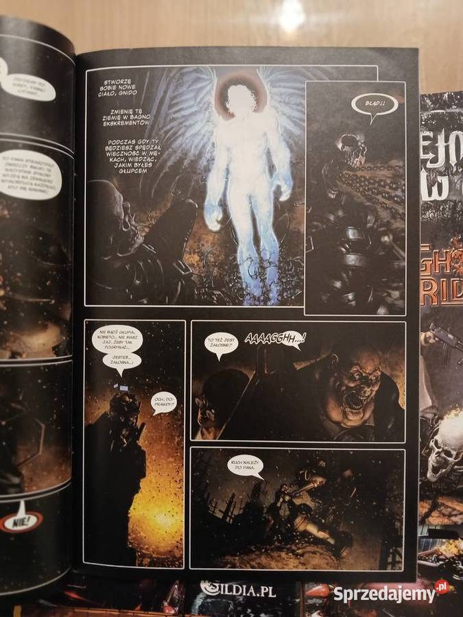 Ghost Rider komplet Marvel Mandragora klasyk Kajetany