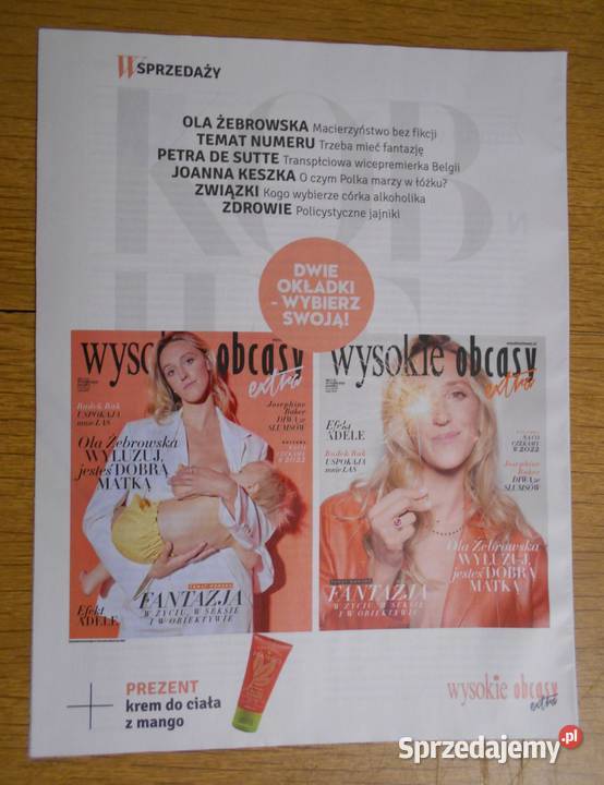 Wysokie Obcasy 2 1169 Gazeta Wyborcza Rok wydania 2022 Książki i Podręczniki Parczew