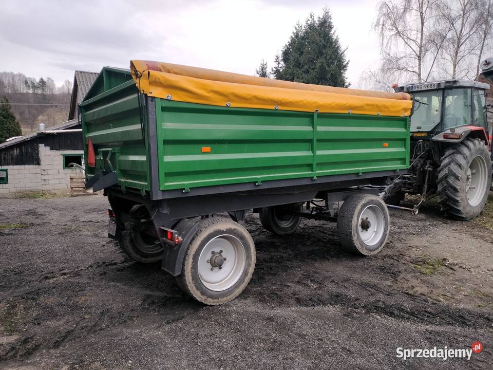 Przyczepa autosan D46D47 D50 D55 Zasław Pronar Rolnictwo Gnojnica
