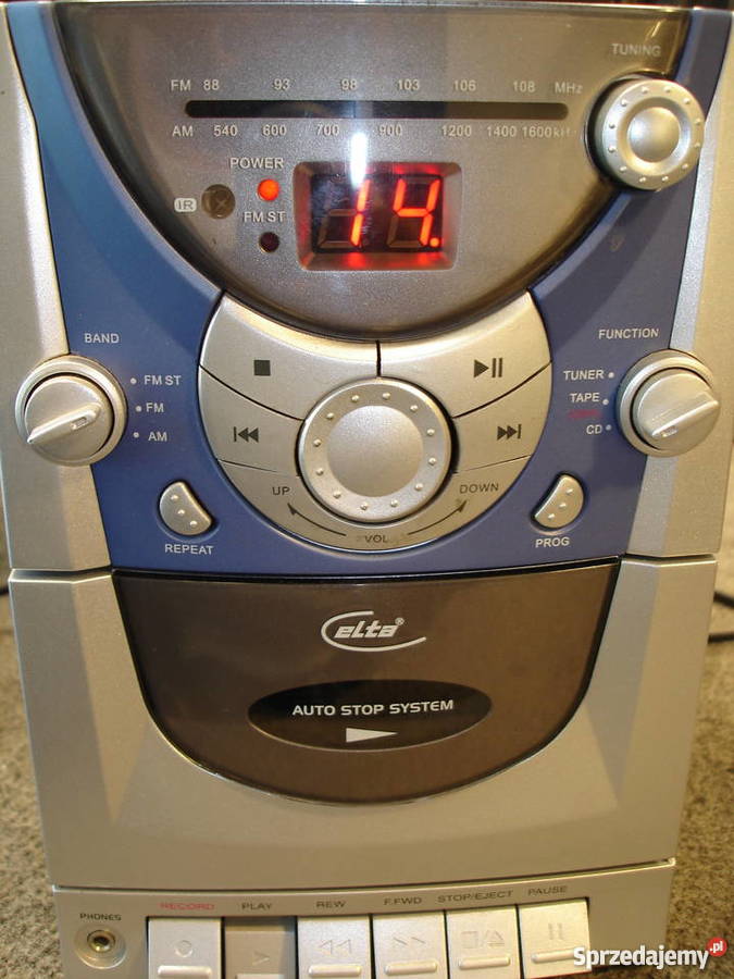 Micro wieża ELTA CD z glosnikami Świnoujście