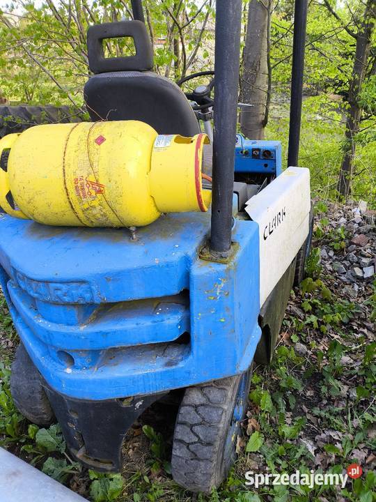 Wózek widłowy Clark LPG w całości części Łagów sprzedam