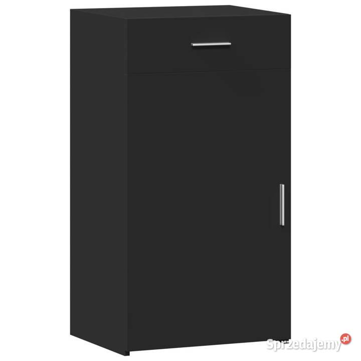 Szafka czarna 50x425x93 materiał drewnopochodny Warszawa