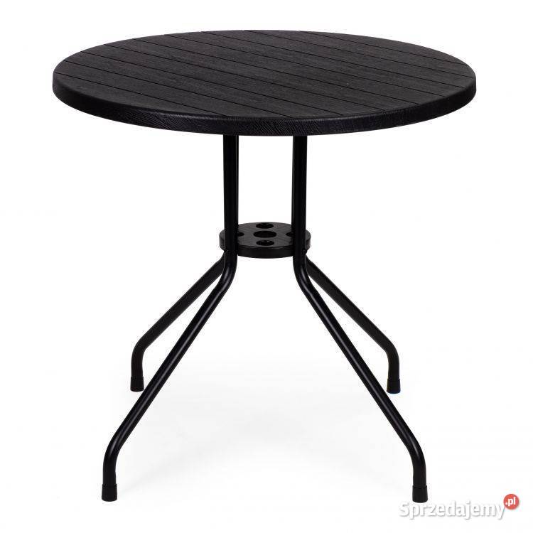 Stolik ogrodowy okrągły blat 80 na balkon taras podlaskie Bielsk Podlaski