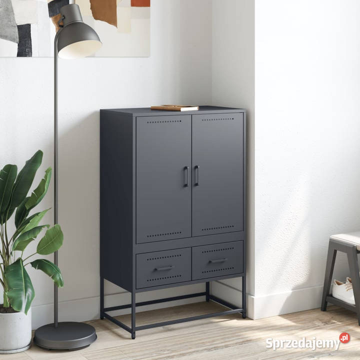 Szafka antracytowa 68x39x1115 stalowa WM846610 mazowieckie sprzedam
