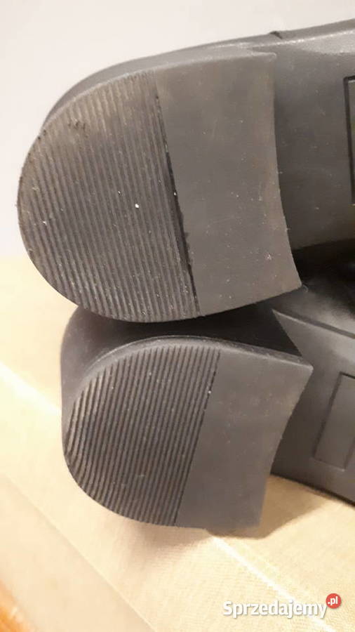 Kozaki Lasocki rozmiar 38 czarne Inna marka małopolskie Olkusz sprzedam