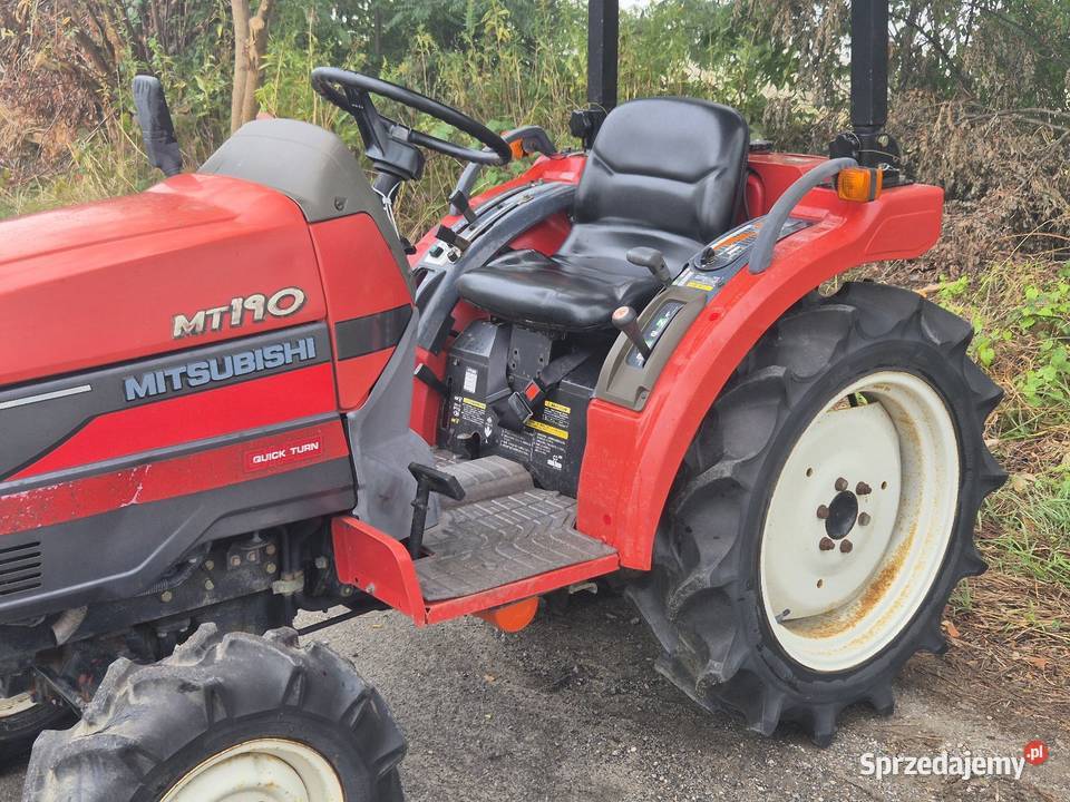 Traktorek traktor MITSUBISHI MT190D 19 44 Skrzynia biegów Manualna