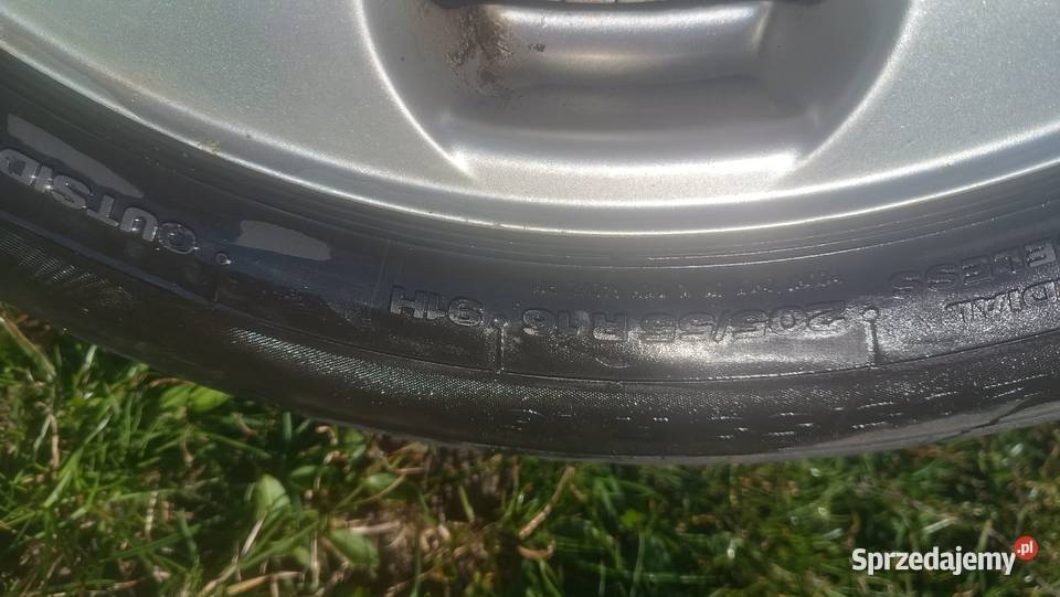 Felgi aluminiowe 20555 R16 opony Continental Koła Kręćkowo sprzedam