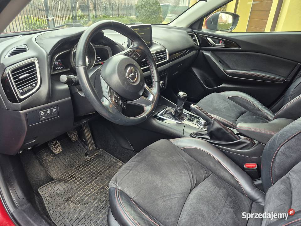 Mazda 3 Enso 20 120 2016 Czerwony centralny zamek 3 Legnica
