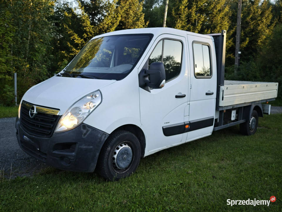 Opel Movano Opel Movano brygadówka 7 osób Rok produkcji 2012 Rząśnik sprzedam