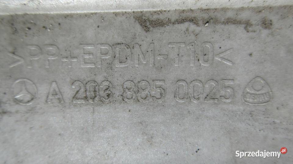 Mercedes W203 0004 ZDERZAK PRZÓD PRZEDNI Ruda Śląska