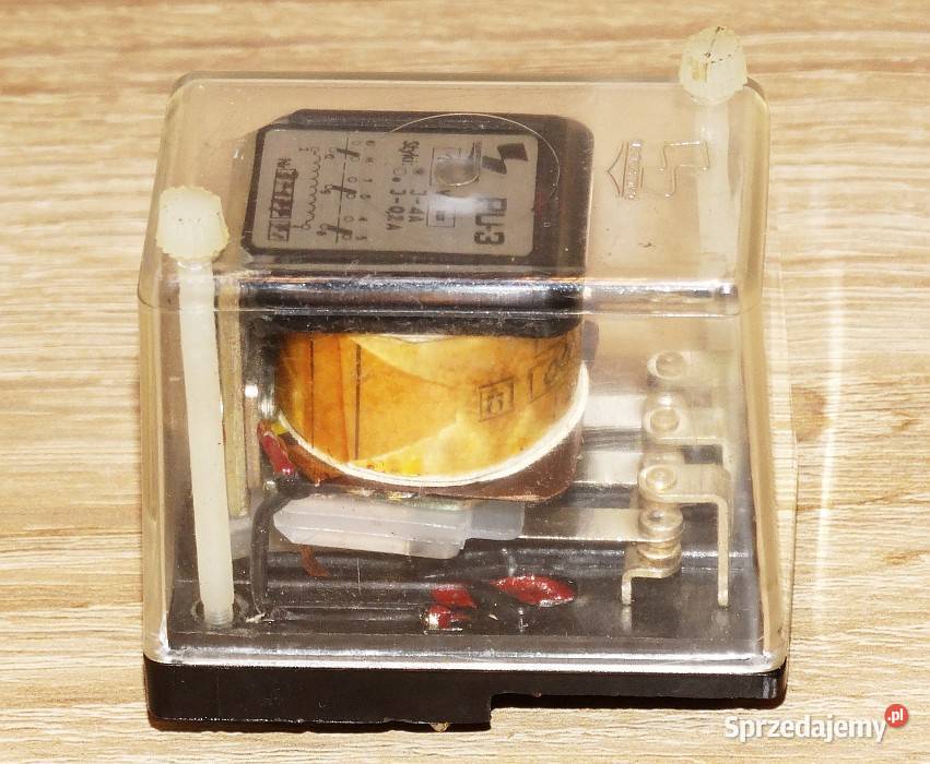 Przekaźnik PU3 ELEKTROBUDOWA 4 A 250 VAC cewka Części i akcesoria Elektronika