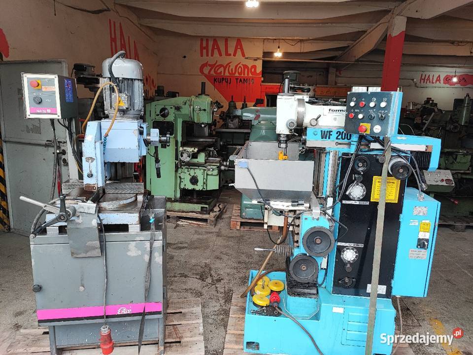 Szlifierka do płaszczyzn wahadłowa tokarka Piła małopolskie Maków Podhalański