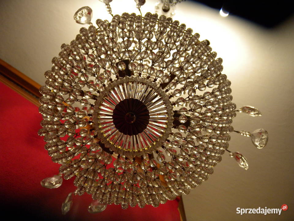 Żyrandol kryształowy Maria Theresa gruszka Katowice