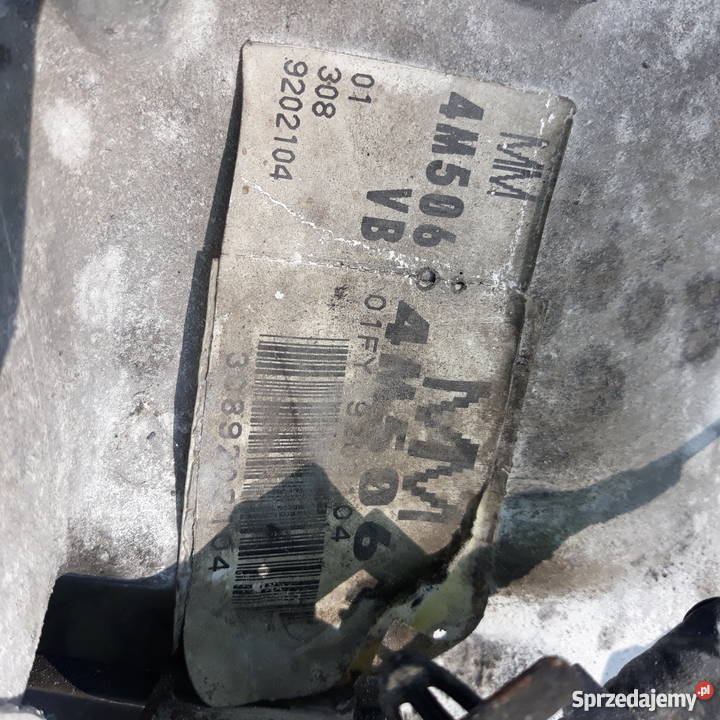 ALMERA N16 Skrzynia biegow 15 4M4034M 506 Jastrzębia Góra