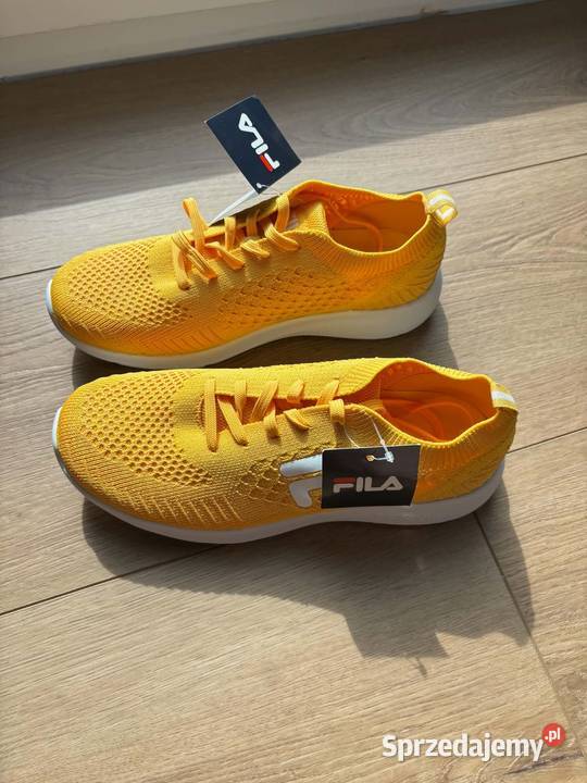 Nowe buty sportowe FILA r 39 żółte sneakersy z Obuwie sportowe Czernichów