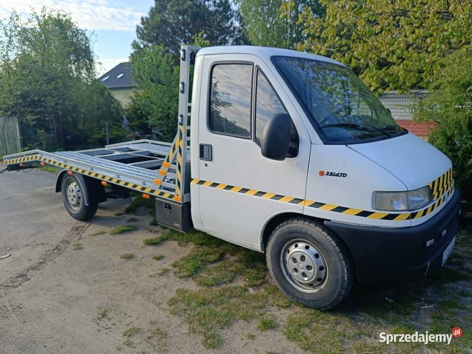 Auto laweta Fiat Ducato 28 diesel Janowiec