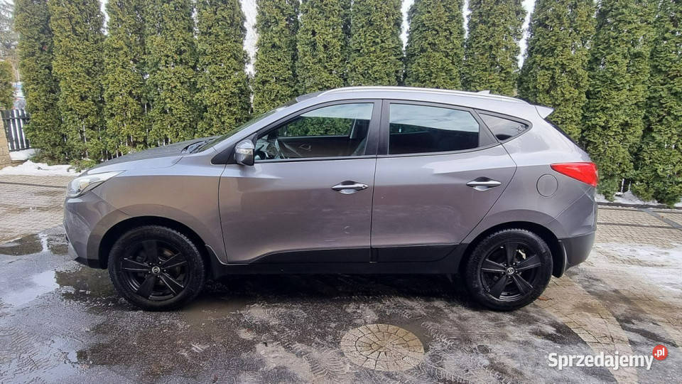 Hyundai ix35 Serwis 4x4 166 PółSkóry GWARANCJA kurtyny powietrzne Płońsk
