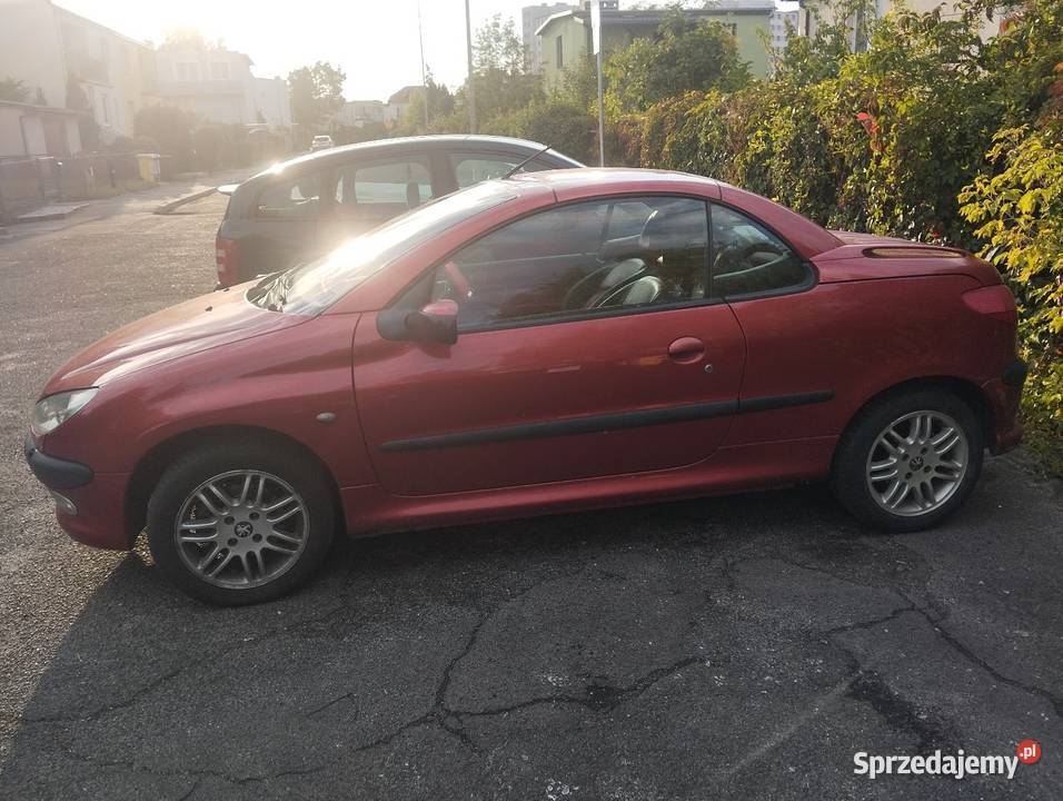 Sprzedam peugeot 206 CC 2002 r 16 benz klimatyzacja Lubin