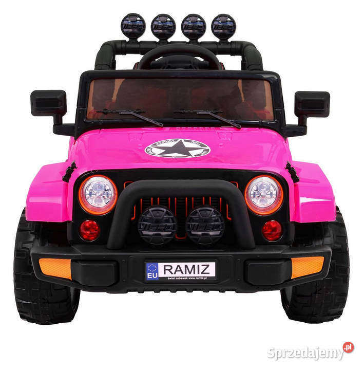 Pojazd Terenowy 4x4 Dzieci 12V 4 Silniki LED Łopuszno