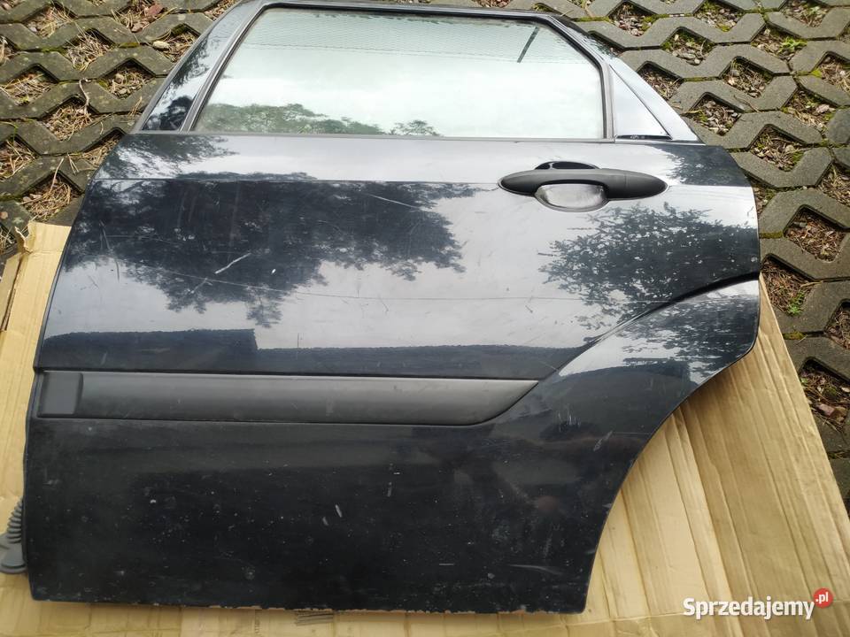 Drzwi Ford Focus Kombi MK1 LEWE TYŁ osobowe wielkopolskie Kiekrz sprzedam