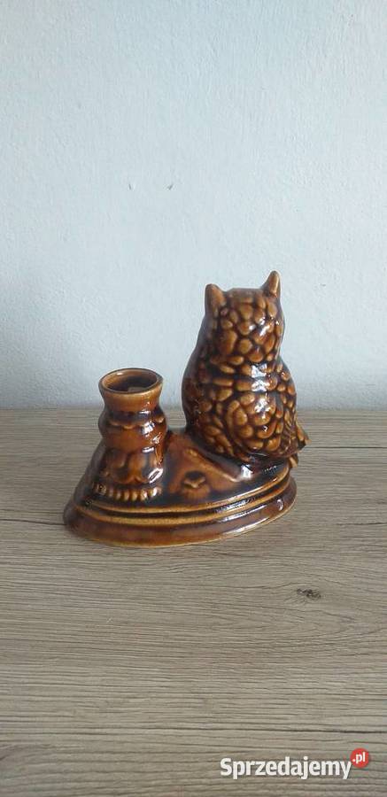 Świecznik sowa Włocławek sprzedam