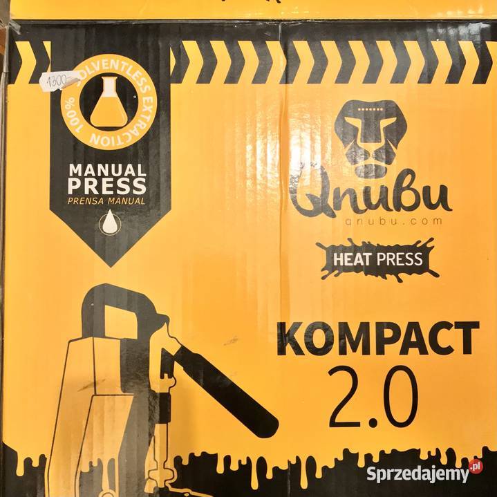 QNUBU Kompact 20 Prasa manualna 600 podgrzewana Warszawa
