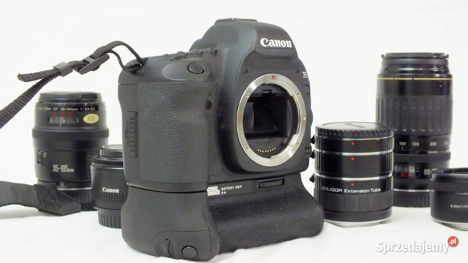 Canon EOS 5D Mark II Przebieg 4559 zdjęć 4 Aparaty Lubin