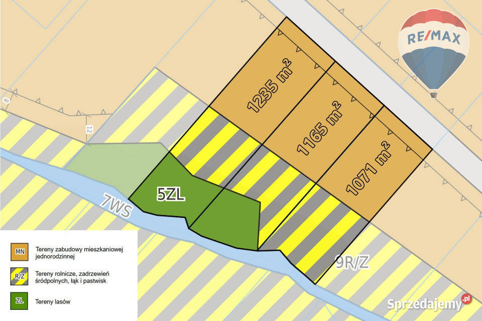 Działka budowlana 2292m2 z lasem rzeczką Musuły sprzedam