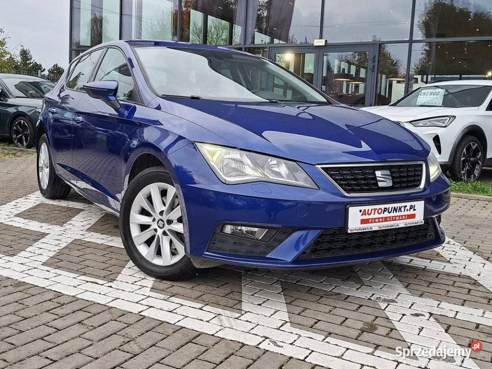 SEAT Leon 2019r SalonPL DRL PodgrzFotele Rok produkcji 2019 Kraków