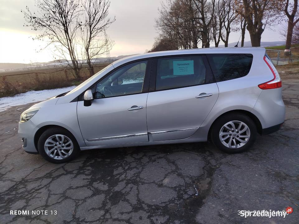 Renault Grand Scenic 15 DCI Rok produkcji 2012 Renault Jawor