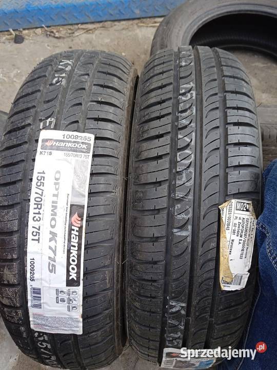 Nowe opony hankook optimo k715 155 70 13 mazowieckie Otwock
