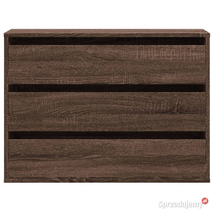 Komoda brązowy dąb 80x41x58 materiał Warszawa