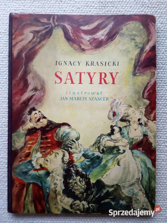 IGNACY KRASICKI SATYRY Ksiazka i Wiedza 1952 sprzedam