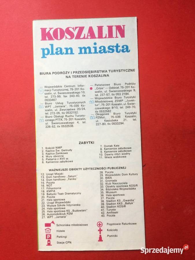 774 Koszalin Plan Miasta