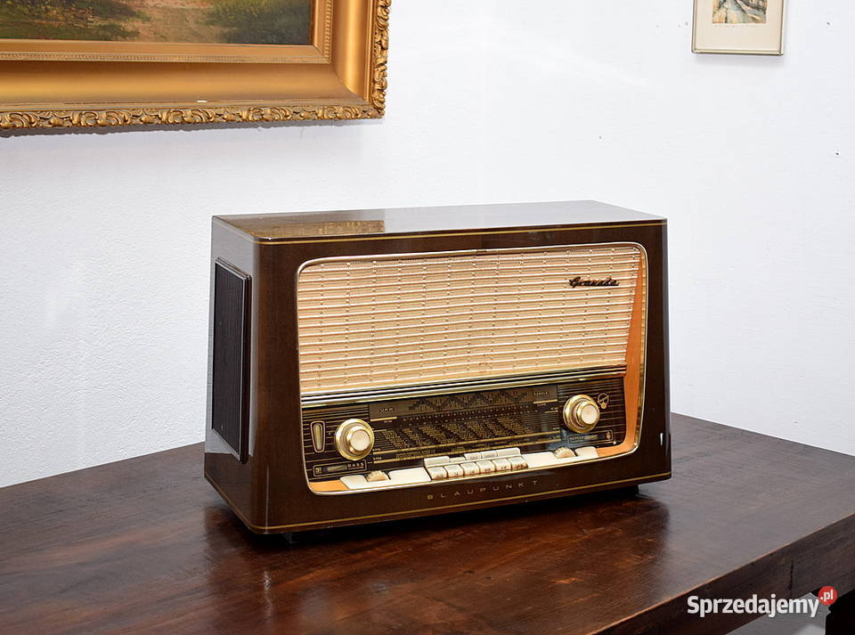 Stare radio lampowe 60 lat sprawne Blaupunkt Meble Świdnica