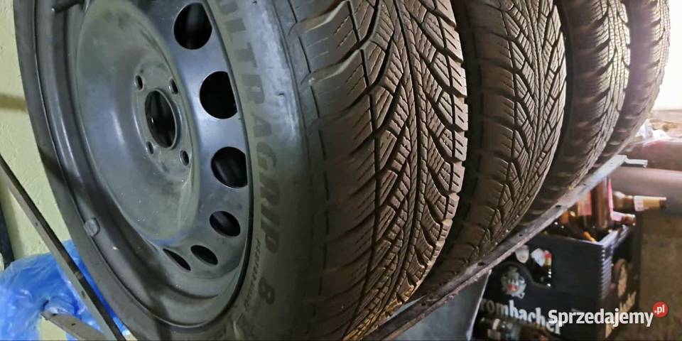 Opony zimowe felgi stalowe 16 goodyear nokian Toruń