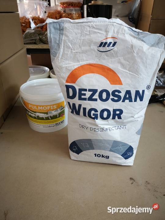 Dezosan wigor 10 sucha dezynfekcja chlewni Pozostałe Jeżów