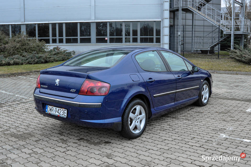 Peugeot 407 20 138 Salon Rok produkcji 2004 dolnośląskie Wrocław
